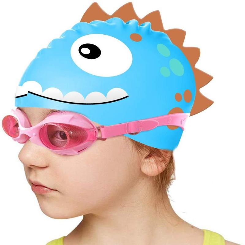 New Cartoon Silicone Swimming  - Swim Hat Silicone 评论和价格