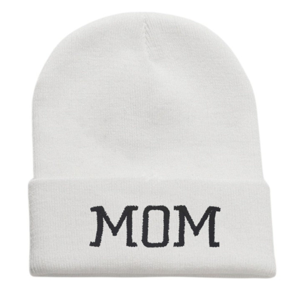 Classic Parent Matching MOM DA - Beanie Cuffed Knit 评论和价格