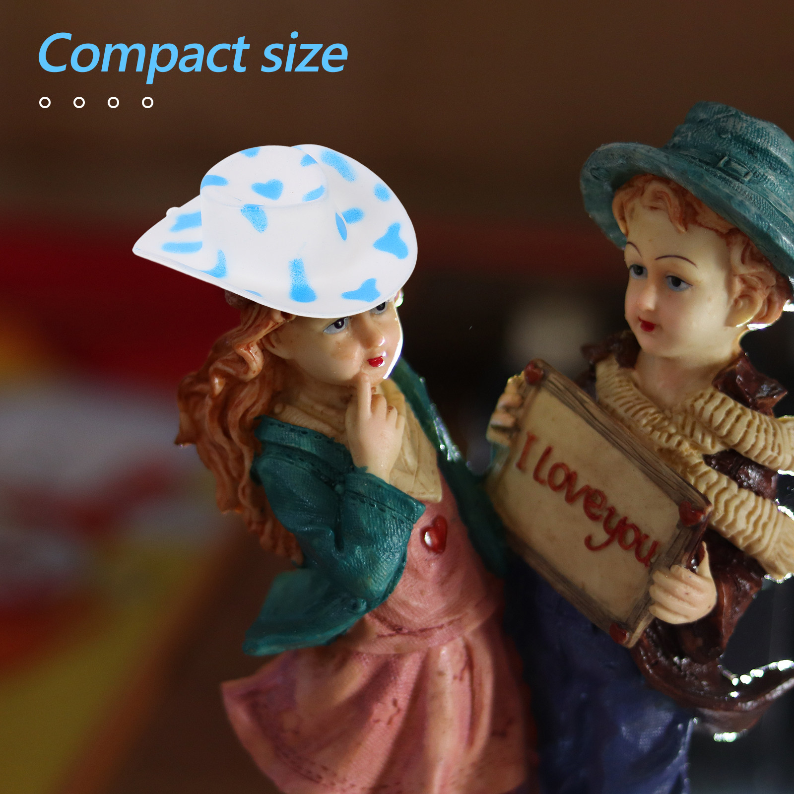 10 Pcs Cowboy Cupcake Toppers  - Cowboy Hat Straw 评论和价格